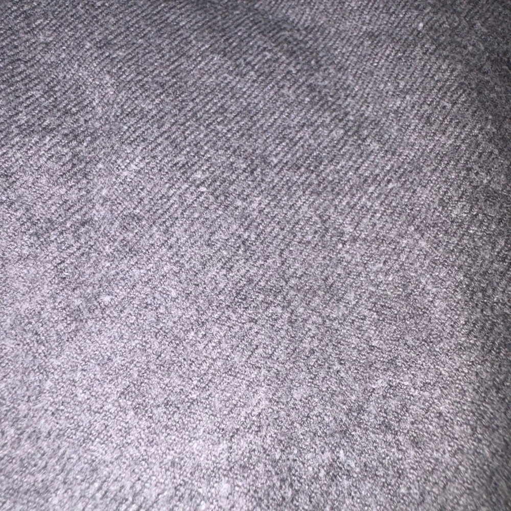 J.CREW Chamois Flannel Shirt Men Large Gray Slim Elbow Patch Heavy Cotton